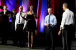 Video: Jennifer Hudson Helps Celebrate President Obama's 50th Birthday