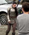 Kristen Stewart Armored at Seaside Battle in New 'Snow White and the Huntsman' Set Pic