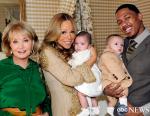Face of Mariah Carey and Nick Cannon's Twins Finally Revealed