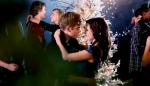 Justin Bieber Kissing Under the Mistletoe in Behind-the-Scene Video