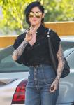 Kat Von D Escapes Three-Car Collision Unscathed