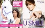 Lea Michele and Justin Bieber Vying for Top Honors at PETA's 2011 Libby Awards