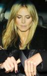 Heidi Klum Spotted Wearing Wedding Ring Upside Down