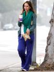Jennifer Love Hewitt Going Out for Coffee Makeup Free
