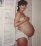 Kris Jenner Shares Topless Pregnancy Photo on Rob Kardashian's 25th Birthday