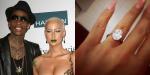 Newly Engaged Wiz Khalifa and Amber Rose Show Off Diamond Ring