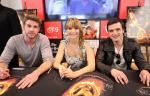 'The Hunger Games' Trio All Smiles as They Kick Off U.S. Mall Tour in Los Angeles