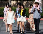 Kim Kardashian Rocks Super Short Skirt for Easter Sunday