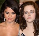 Selena Gomez Spoofs 'Fifty Shades of Grey', Kristen Stewart Reads the Erotic Novel in Press Junket