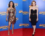 Jada Pinkett Smith and Jessica Chastain Keep It Classy at 'Madagascar 3' N.Y. Premiere