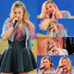 Demi Lovato Performs in 'GMA' Summer Concert Series