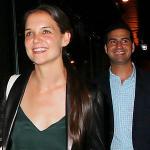 Katie Holmes All Smiles After a Dinner Date