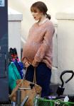 Rachel McAdams Flaunts Huge Baby Bump When Filming 'About Time'