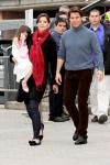 Katie Holmes and Tom Cruise Celebrate Holiday With Suri Separately