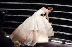 Oscars 2013: Jennifer Lawrence Fell on Her Way to Accept Best Actress Award