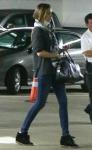 Miranda Kerr Wears Neck Brace After Car Accident