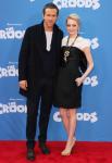 Emma Stone and Ryan Reynolds Step Out for 'The Croods' New York Premiere
