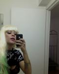 Amanda Bynes Flashes Cleavage While Wearing Wig in New Twitter Pic