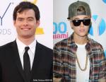 Bill Hader Disses Justin Bieber, Praises Classy Justin Timberlake