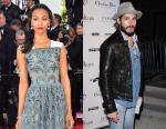 Zoe Saldana Locks Lips With Her New Man