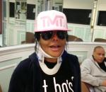 Lil' Kim Pictured Sporting Neck Brace After Car Crash