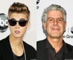 Justin Bieber Urinates in Mop Bucket, Anthony Bourdain Reacts