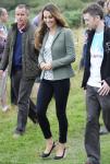 Kate Middleton Dons Skinny Jeans at First Official Public Appearance Since Giving Birth