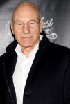 Patrick Stewart Teaches Fiancee Sunny Ozell the 'Quadruple Take'