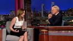 Tina Fey Shows Footage of Office Burglary on David Letterman's Show