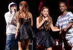 Video: Ariana Grande Brings Out Mac Miller and Big Sean at L.A. Show