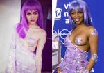 Miley Cyrus Dresses Up as Lil' Kim for Halloween