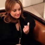 Chef Giada De Laurentiis Slices Finger on Thanksgiving Live TV Special