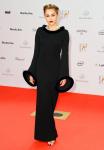 Miley Cyrus Wears Modest Dress on Red Carpet of Bambi Awards 2013