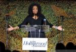 Oprah Winfrey Gets Emotional at THR's Women in Entertainment Breakfast