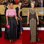 2014 SAG Awards Red Carpet Ruled by Kerry Washington, Malin Akerman