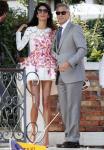 George Clooney and Amal Alamuddin Step Out Together After Wedding