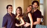 Sofia Vergara Poses With Joe Manganiello in Thanksgiving Photo