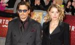 Johnny Depp Accompanied by Amber Heard at 'Mortdecai' London Premiere