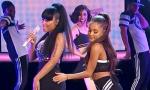 Video: Ariana Grande Performs Hits at NBA All-Star Game, Brings Out Nicki Minaj