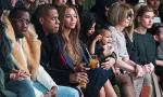Beyonce, Jay-Z, Kim Kardashian, Anna Wintour Sit Front Row at Kanye West's Fashion Show