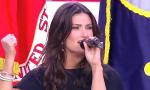Video: Idina Menzel Stuns With Rendition of National Anthem at Super Bowl XLIX