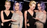 Miley Cyrus and Katy Perry Grab Each Other's Boob at Grammy Awards