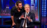 Video: Seth Rollins Crashes 'The Daily Show with Jon Stewart', Issues 'Raw' Challenge