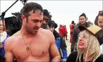 Lady GaGa, Taylor Kinney, Vince Vaughn Jump Into Lake Michigan for Charity