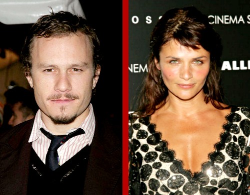 Newly Single Heath Ledger Romancing Supermodel Helena Christensen?!