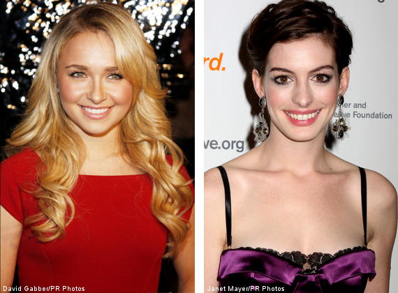 voice of Anne Hathaway, the clumsy princess in "The Princess Diaries", voice of Anne Hathaway, the clumsy princess in "The Princess Diaries",