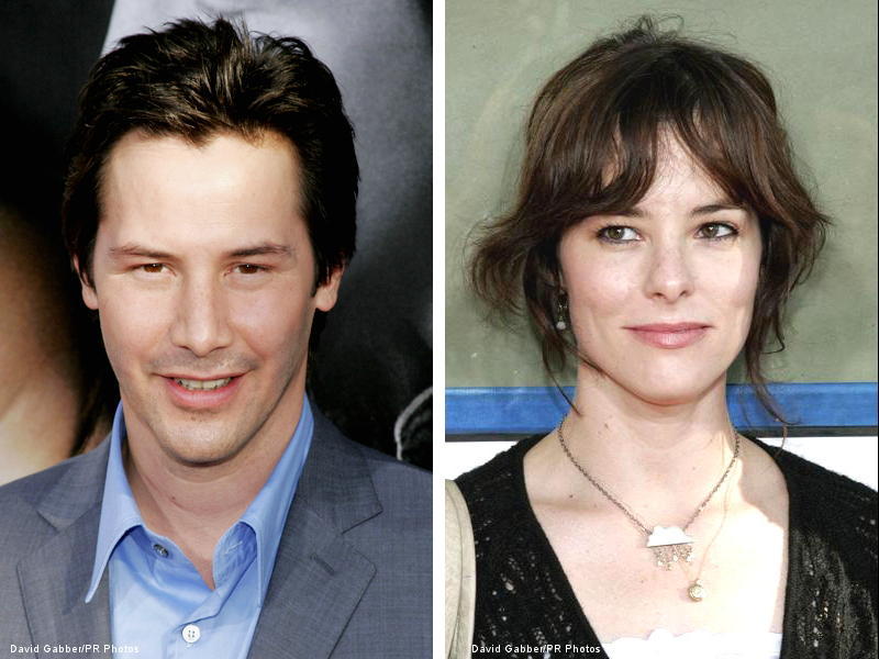 keanu reeves girlfriend 2010. Keanu Reeves and Parker Posey