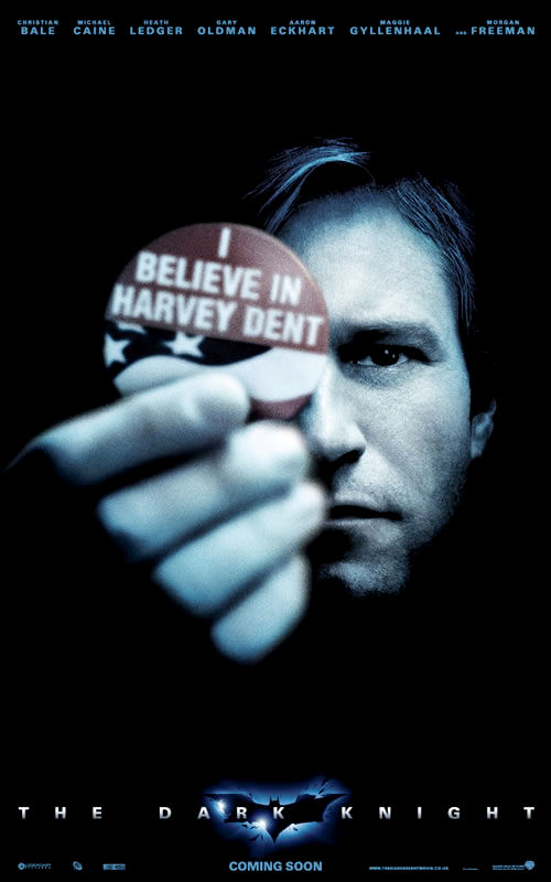 aaron eckhart two face character