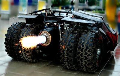 The Tumbler - Batmobile in The Dark Knight