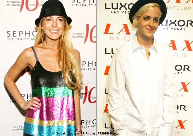 Lindsay Lohan and Samantha Ronson Get Matching Tattoos